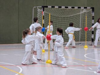 Kinder Karate Training