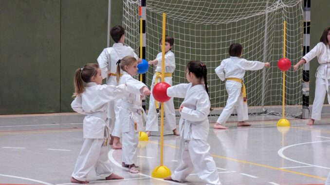 Kinder Karate Training