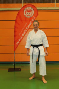 Karate Trainer und Spartenleiter Peter