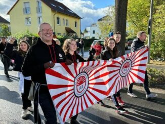 wir auf der waldauer Entenkirmes